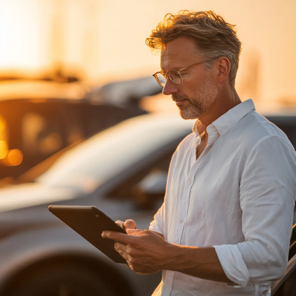 Русскоязычный мигрант за рулем застрахованного автомобиля в США